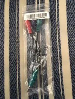 新品未使用3.5mmオス RCAメス 青 赤 緑 変換 ケーブル コード