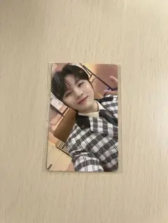 SEVENTEEN FML weverse 特典 トレカ ウジ