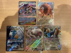 ニンジャスピナー メガゲッコウガex RR、ケンタロスarほか