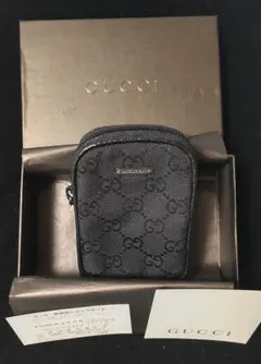 GUCCI グッチ GGキャンバス シガレットケース ブラック箱付き直営店購入品のサムネイル