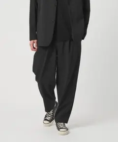 【極美品/タグ付】B&Y 360°MASTER バルーン イージーパンツ S 黒