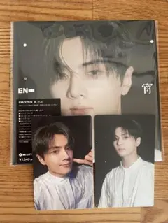 ENHYPENジェイセット（宵CD、トレカ、缶ラベル、ラッキーくじ、ヘアゴム）