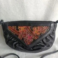 本皮ポシェット ショルダー レトロ