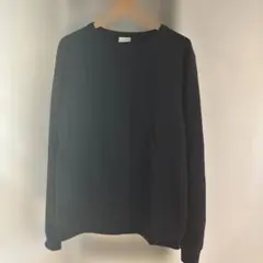 Dries van noten ネイビー クルーネック スウェット