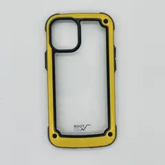 ROOT CO. ハードケース イエロー ブラック iPhone 12 mini