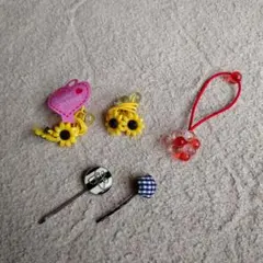 ヘアゴム ヘアピン セット まとめ売り