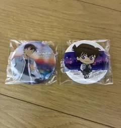 セガラッキーくじ 名探偵コナン 缶バッジ 工藤新一