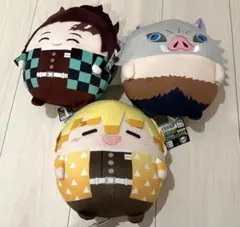 鬼滅の刃ふわコロリンMサイズ　炭治郎　善逸　伊之助