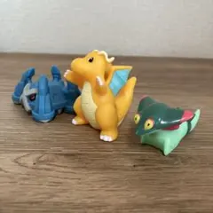 ポケモンキッズ　指人形　カイリュー　ドラメシヤ　メタグロス