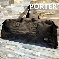 未使用級　美品　PORTER　ポーター　 ボストンバッグ スモーキー Lサイズ