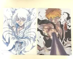 Bleach 複製原画2枚セット　一護とルキア 原画展 BLEACH 一護 ルキア 原画 複製原稿2枚セット 最終値下げ！ - メルカリ