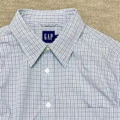 00'S OLD GAP 半袖 チェックシャツ L