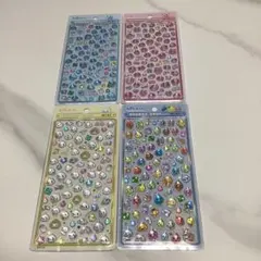 しずくちゃん ボンボンドロップシールmini 4枚セット