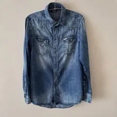 DIESEL デニムシャツ長袖 S〜M