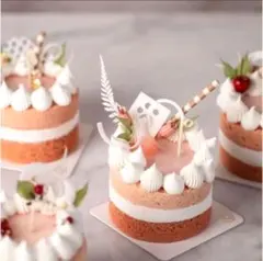 シリコンモールド　フェイクスイーツ　ケーキ　アロマキャンドル　粘土　サンプル