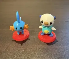 チョコエッグ　ポケモン　旅立ちの3匹　ミズゴロウ　ミジュマル　セット