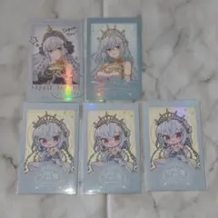 葉加瀬冬雪 にじさんじ SMC組6周年グッズ チェキ風カード コンプリートセット