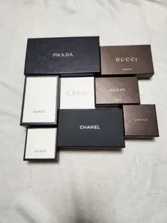 【新品】GUCCI PRADA CHANEL Chloe 空箱8個