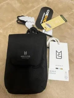 MILESTO MOBILE POUCH ブラック ショルダーバッグのサムネイル