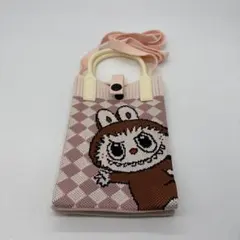 新品未使用　ラブブ　ピンク スマホショルダーバッグ