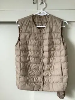 UNIQLO PUFFTECH ダウンベスト M ベージュ
