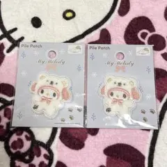 処分前価格‼️サンリオ☆ワッペンシールセット4