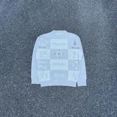 80s vintage archive ニット 総柄 ポーガーズ 古着 y2k