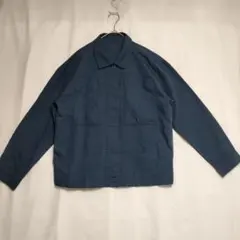 ダークブルー 長袖ジャケット