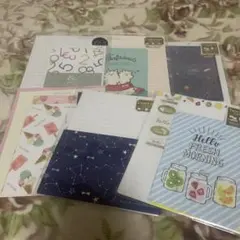 レターセット 6種類 まとめ売り 平成 当時物