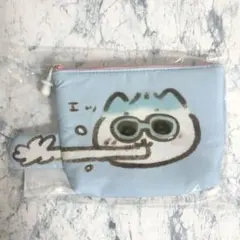 ちいかわ ベビー Baby ポケットティッシュも入れられる　ポーチ ハチワレ ①