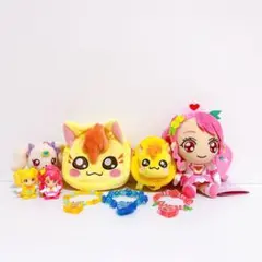 ヒーリングっどプリキュア　ぬいぐるみ　ポシェット　マスコット　ブレスレット