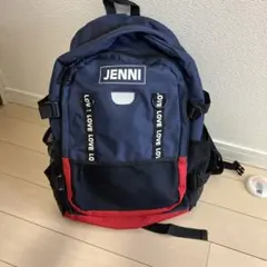 JENNI リュック ネイビー レッドのサムネイル