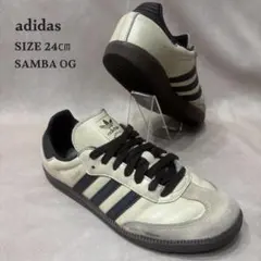 adidas アディダス サンバ OG スニーカー クリームホワイト 24㎝のサムネイル