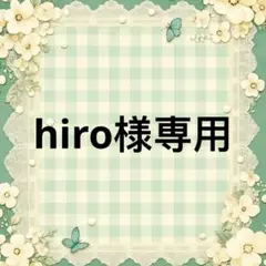 hiro 様　專用