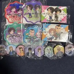くら寿司×名探偵コナン コースター＆ステッカー＆マグネット コンプリートセット