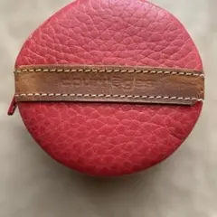 courreges クレージュ 丸型 コインケース 小銭入れ レッドのサムネイル