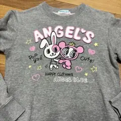 エンジェルブルー ポップガールトレーナー 135 平成レトロ ナルミヤ