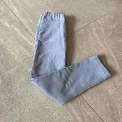 ライトブルー スリムフィット ボトムス
