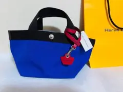 新品同様】エルベシャプリエ バッグ 紺 ネイビー 707 707c モカ - メルカリ