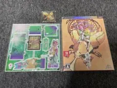 虫姫さま switch アーケード筐体風アクリルジオラマ　キーホルダー付き