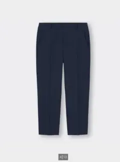 GU テーパードアンクルパンツ Sサイズ ネイビー