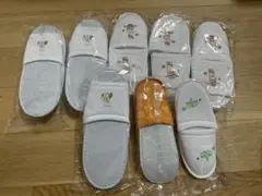 ディズニーランドホテル　スリッパ　トイストーリーホテル　使い捨て