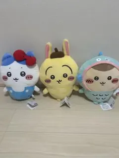 ちいかわ×サンリオ　ぬいぐるみ　セット