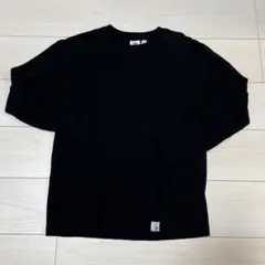 アディダス　長袖カットソー　ブラック　adidas