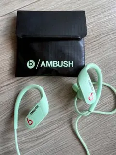 Beats AMBUSH レア　限定　別注　ワイヤレスイヤホン ミントグリーン メルカリ