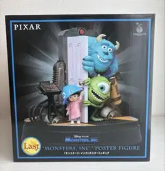 PIXAR happyくじ　ラスト賞 モンスターズインク　フィギア