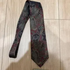 Yves Saint Laurent ネクタイ ペイズリー柄