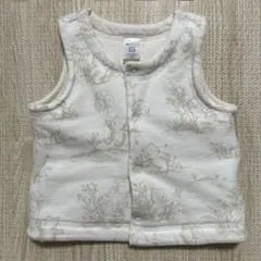 GAP ベビーベスト 6-12ヶ月 クリーム色