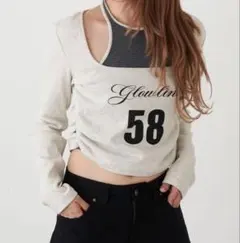 Ray Cassin ホルターレイヤードTシャツ
