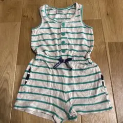 F.O.KIDS ストライプロンパース 80